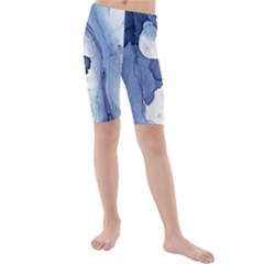 Paint in water Kids  Mid Length Swim Shorts