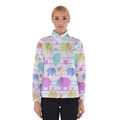 Elephant pastel pattern Winterwear