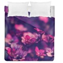 Blurry flowers Duvet Cover Double Side (Queen Size) View1