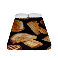 Delicious Snacks Fitted Sheet (full/ Double Size) by Brittlevirginclothing