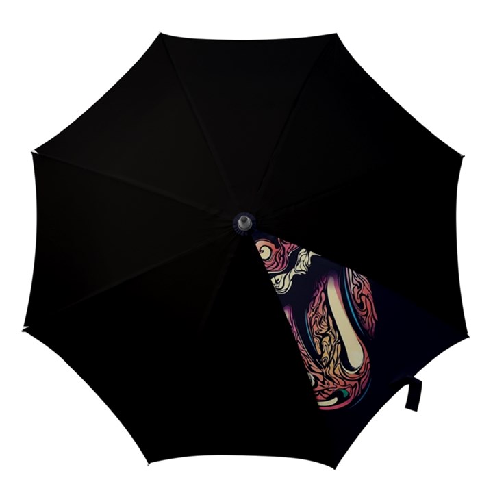 The rolling stones  Hook Handle Umbrellas (Small)