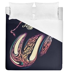 The Rolling Stones  Duvet Cover (queen Size) by Brittlevirginclothing