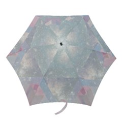 Pastel Crystal Mini Folding Umbrellas by Brittlevirginclothing