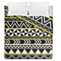 Black bohemian Duvet Cover Double Side (Queen Size) View1