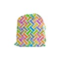 Abstract Pattern Colorful Wallpaper Drawstring Pouches (Medium)  View1