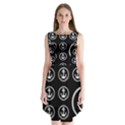 Anchor Pattern Sleeveless Chiffon Dress   View1