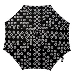 Dark Floral Hook Handle Umbrellas (large) by dflcprints