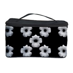 Dark Floral Cosmetic Storage Case by dflcprints