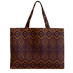 Aztec Pattern Zipper Mini Tote Bag by Amaryn4rt