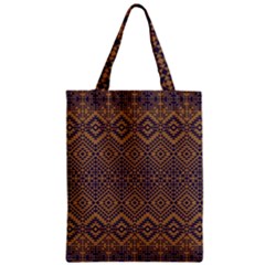 Aztec Pattern Zipper Classic Tote Bag by Amaryn4rt