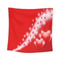 Background Banner Congratulation Square Tapestry (small)