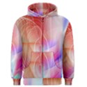 Background Nebulous Fog Rings Men s Zipper Hoodie View1