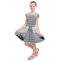 Steps To Success Follow Kids  Short Sleeve Dress by FrontlineS