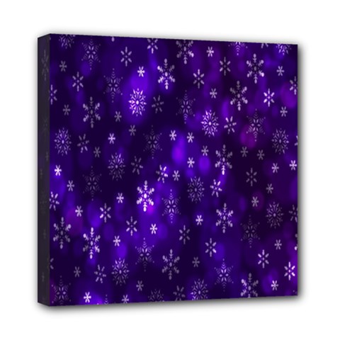 Bokeh Background Texture Stars Mini Canvas 8  X 8  by Amaryn4rt