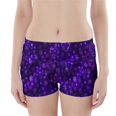 Bokeh Background Texture Stars Boyleg Bikini Wrap Bottoms by Amaryn4rt