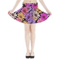 Floral Pattern Mini Flare Skirt View3