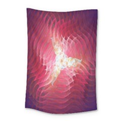 Fractal Red Sample Abstract Pattern Background Small Tapestry by Amaryn4rt