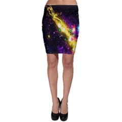 Galaxy Deep Space Space Universe Stars Nebula Bodycon Skirt by Amaryn4rt