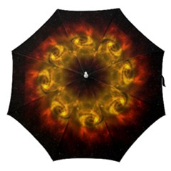 Galaxy Nebula Space Cosmos Universe Fantasy Straight Umbrellas by Amaryn4rt