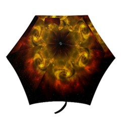 Galaxy Nebula Space Cosmos Universe Fantasy Mini Folding Umbrellas by Amaryn4rt