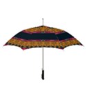 Pattern Ornaments Africa Safari Summer Graphic Straight Umbrellas View3