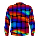 Rainbow Weaving Pattern Men s Sweatshirt View2