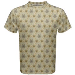 Star Basket Pattern Basket Pattern Men s Cotton Tee by Amaryn4rt