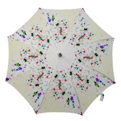 Star Structure Many Repetition Hook Handle Umbrellas (medium) by Amaryn4rt