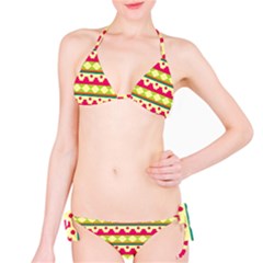 Tribal Pattern Background Bikini Set by Amaryn4rt
