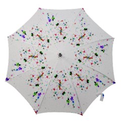 Star Structure Many Repetition Hook Handle Umbrellas (medium) by Amaryn4rt