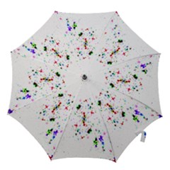 Star Structure Many Repetition Hook Handle Umbrellas (large) by Amaryn4rt
