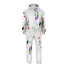 Star Structure Many Repetition Hooded Jumpsuit (kids)