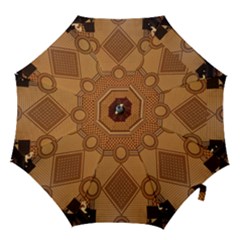 The Elaborate Floor Pattern Of The Sydney Queen Victoria Building Hook Handle Umbrellas (small) by Amaryn4rt