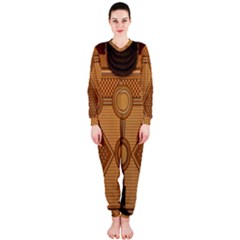 The Elaborate Floor Pattern Of The Sydney Queen Victoria Building Onepiece Jumpsuit (ladies)  by Amaryn4rt