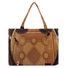 The Elaborate Floor Pattern Of The Sydney Queen Victoria Building Medium Zipper Tote Bag by Amaryn4rt