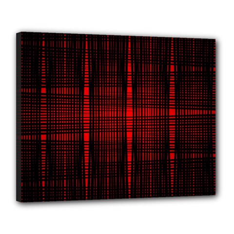 Black And Red Backgrounds Canvas 20  X 16 