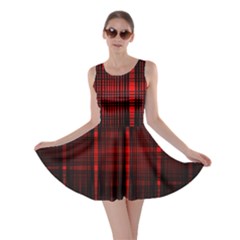 Black And Red Backgrounds Skater Dress by Amaryn4rt