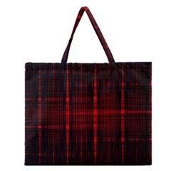 Black And Red Backgrounds Zipper Large Tote Bag by Amaryn4rt