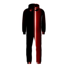 Black And Red Hooded Jumpsuit (kids)