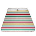 Papel De Envolver Hooray Circus Stripe Red Pink Dot Fitted Sheet (California King Size) View1