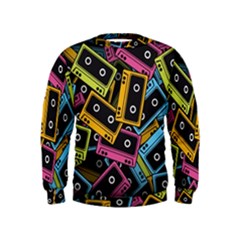 Type Pattern Kids  Sweatshirt by Amaryn4rt