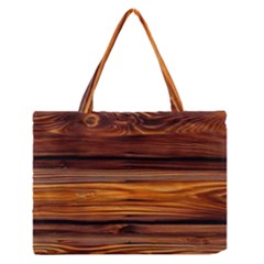 Old Wood Medium Zipper Tote Bag by Brittlevirginclothing