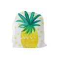 Cute pineapple Drawstring Pouches (Large)  View2