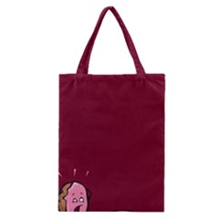Funny Donuts Classic Tote Bag by Brittlevirginclothing