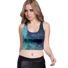Space Racer Back Crop Top by Brittlevirginclothing