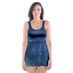 Space Skater Dress Swimsuit