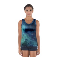 Space Women s Sport Tank Top  by Brittlevirginclothing
