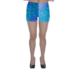 Rainbow Sparkles Skinny Shorts by Brittlevirginclothing