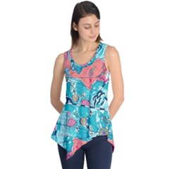 Map Sleeveless Tunic