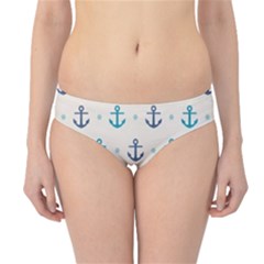 Sailor Anchor Hipster Bikini Bottoms by Brittlevirginclothing